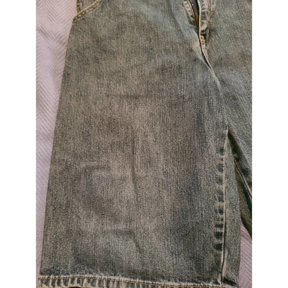 Reaction Kenneth Cole Bermuda Shorts Boys Size 16 Blue Denim Cotton (D24) - Picture 2 of 7